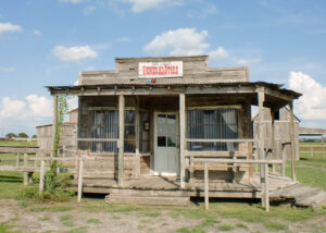 Visiting J. Lorraine Ghost Town, Austin, Texas